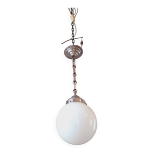 Lustre 1930 globe opaline