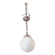 Lustre 1930 globe opaline