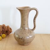 Pyrite sandstone vase in the shape of an ewer