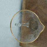 Carafe design glass and vintage 1950/1960