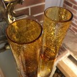 Pitcher and glass