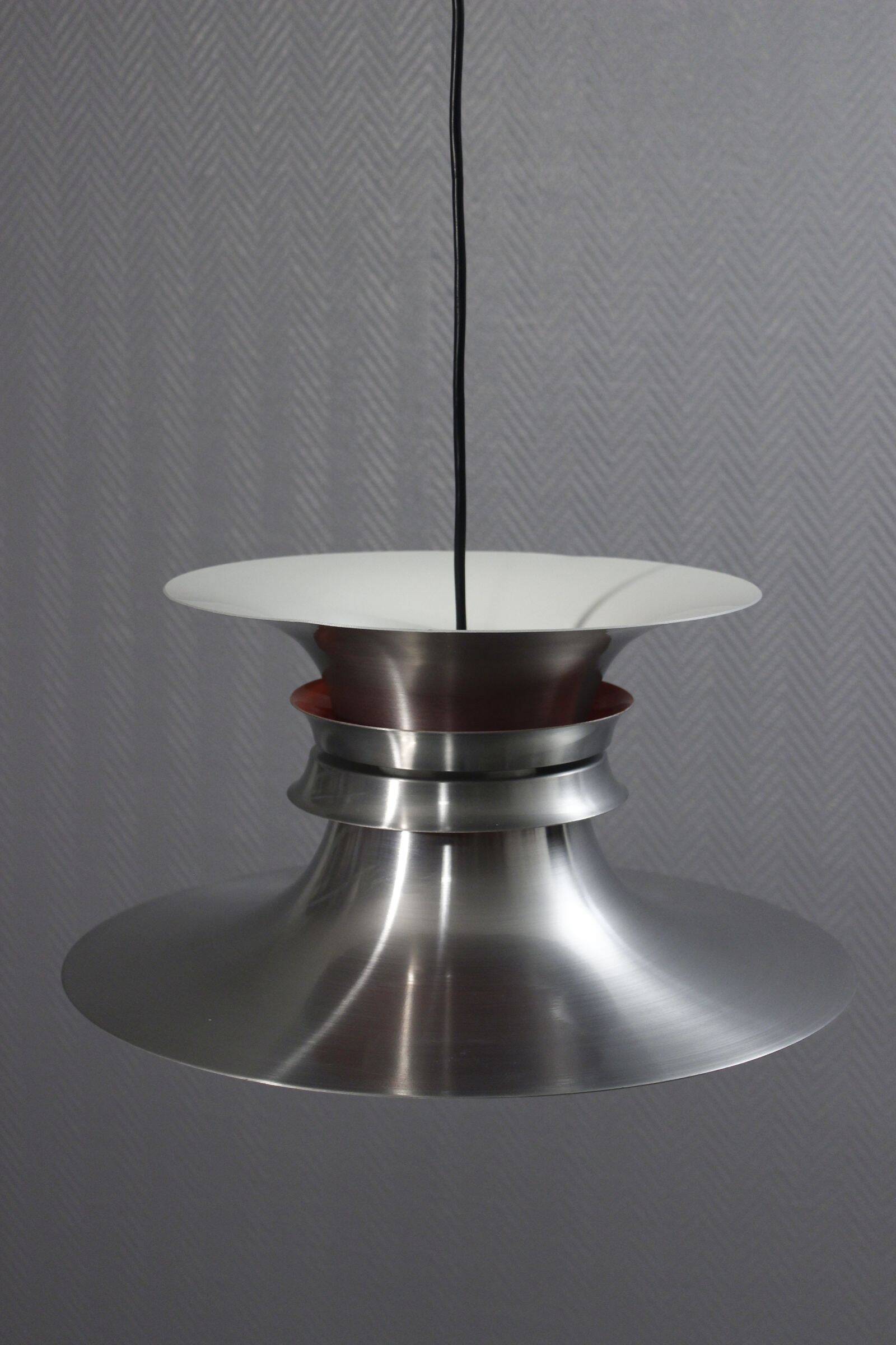 Vintage Scandinavian suspension light Bent Nordsted & Lyskaer Belysning, Denmark