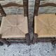Straw chairs