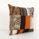 Housse de coussin turque vintage 46x43 cm