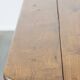 18th-Century Antique Dining Table in Oak with 2 Drawers