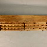 Record of pharmacy in blond walnut