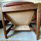 80's leather armchair