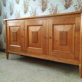 Buffet en merisier, années 1950