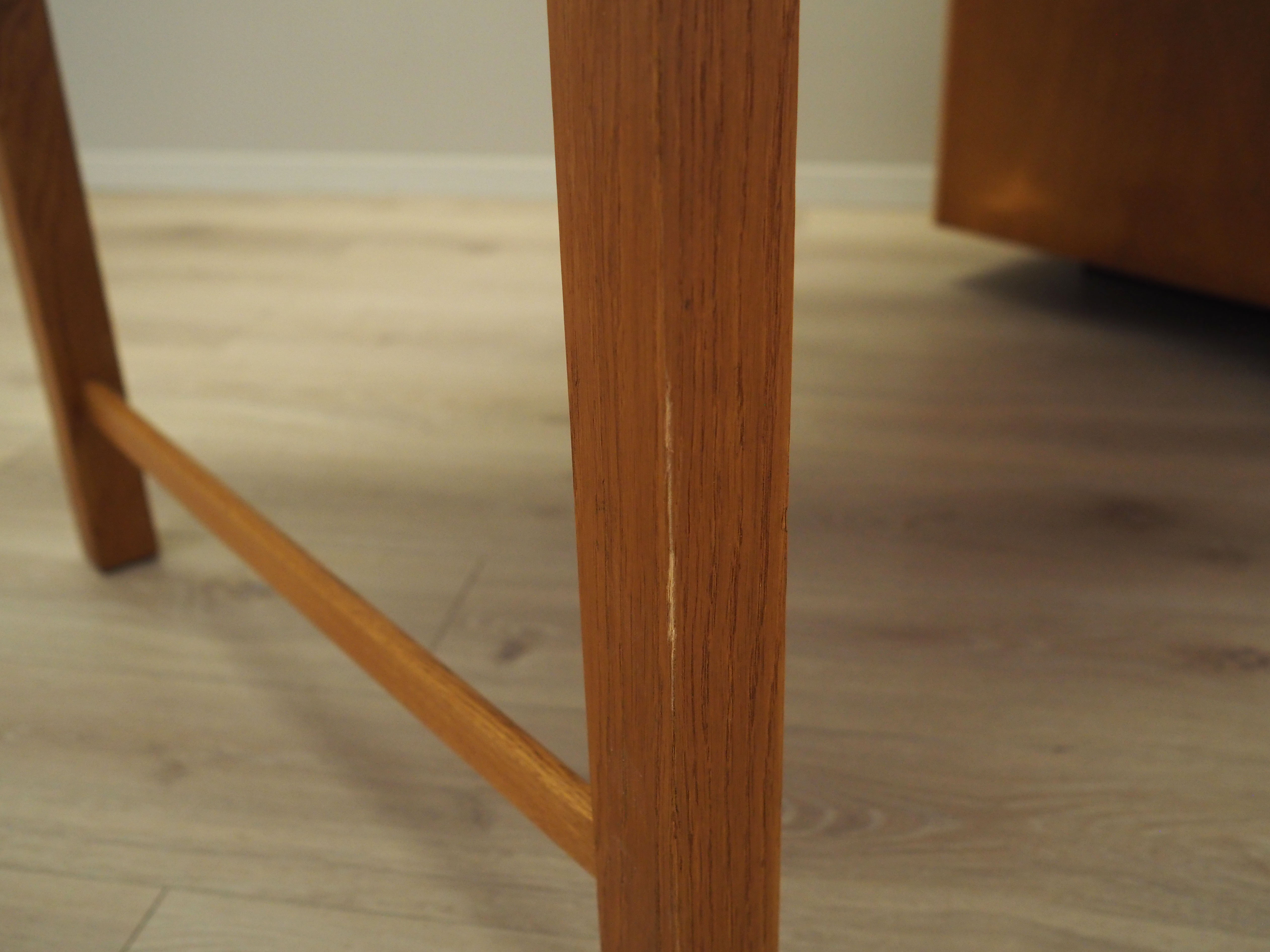 Ash desk, Danish design, 1970s, manufacture: SKM