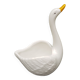 Ceramic ring holder swan