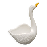 Ceramic ring holder swan
