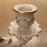 Ancient candlestick two porcelain branch