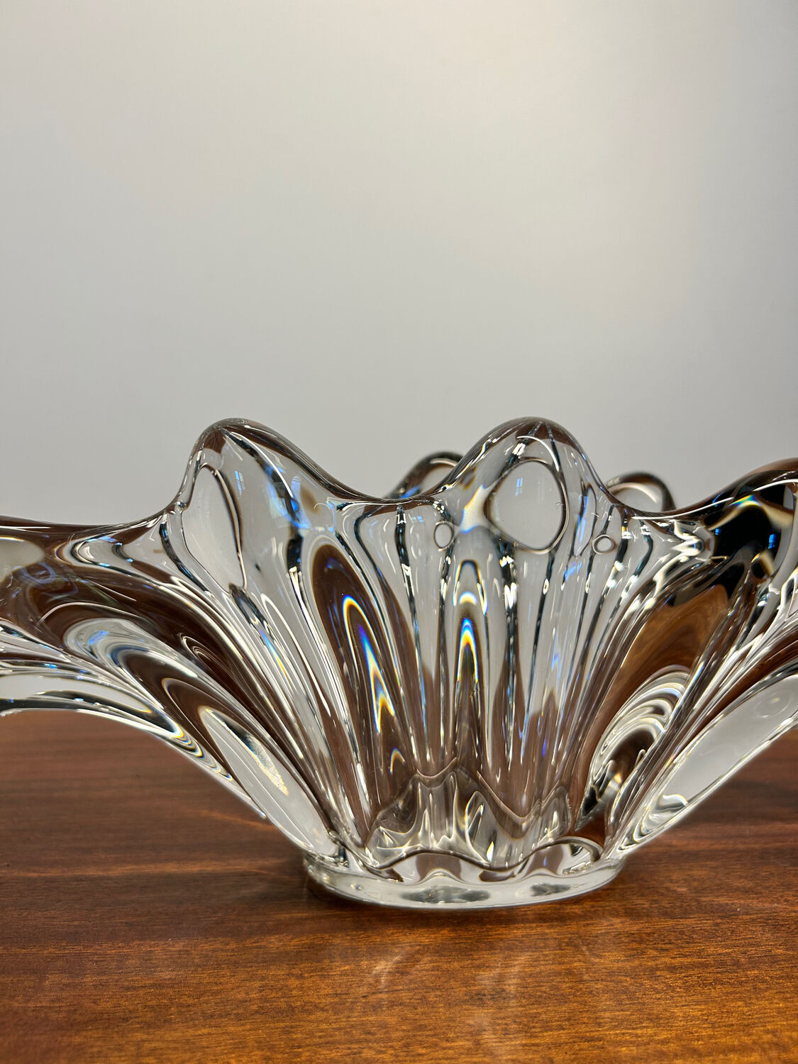 60s crystal bowl