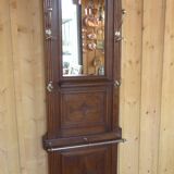 Oak wall coat door