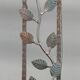 Two-headed wrought iron lamp by Muller, Art Deco, France, Circa 1920