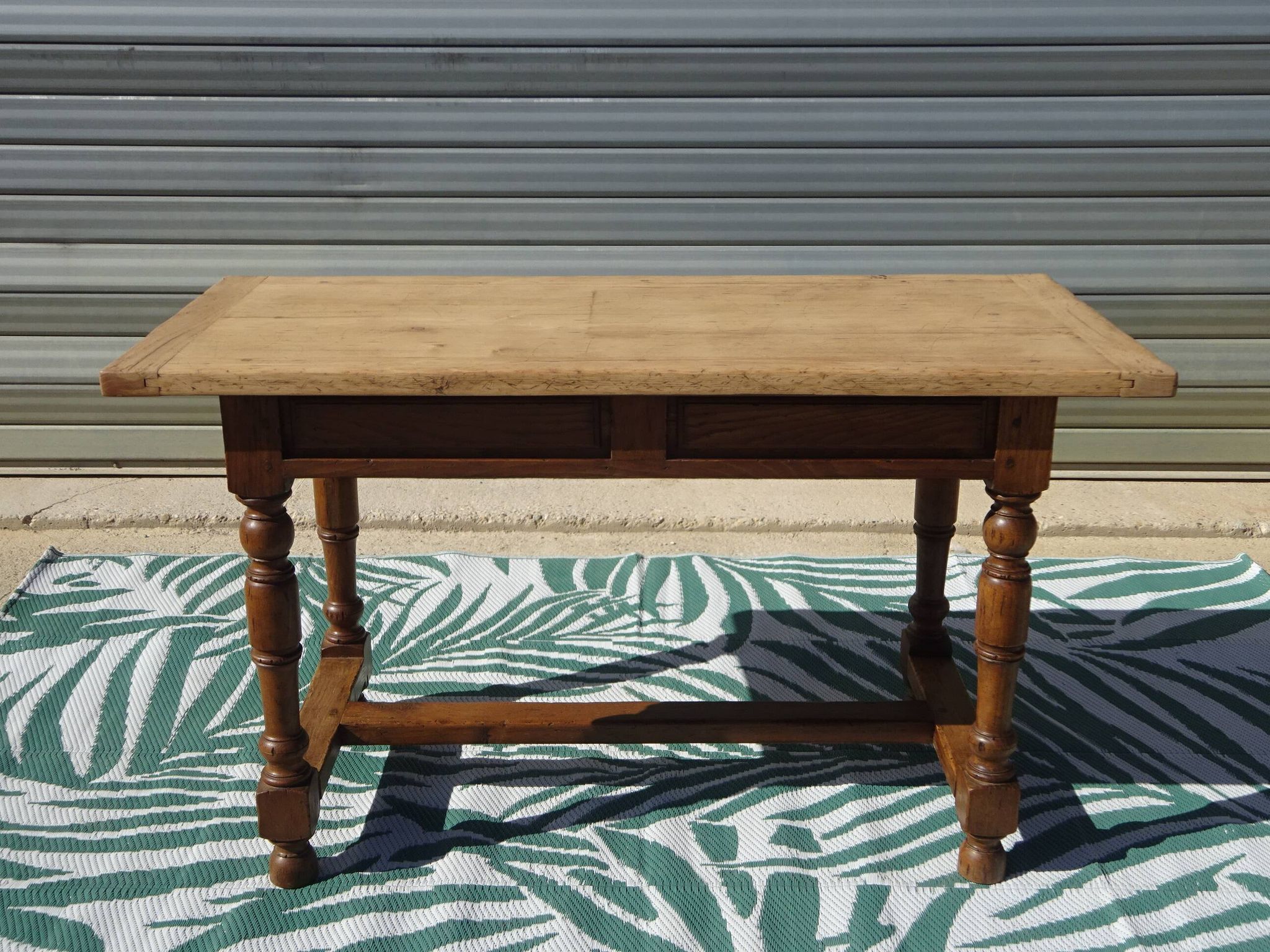 Table bureau en chêne masssif