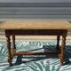 Oak solid wood desk