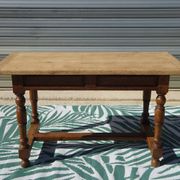 Table bureau en chêne masssif