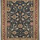 Tapis Oushak en laine noué à la main turc 267 cm x 357 cm