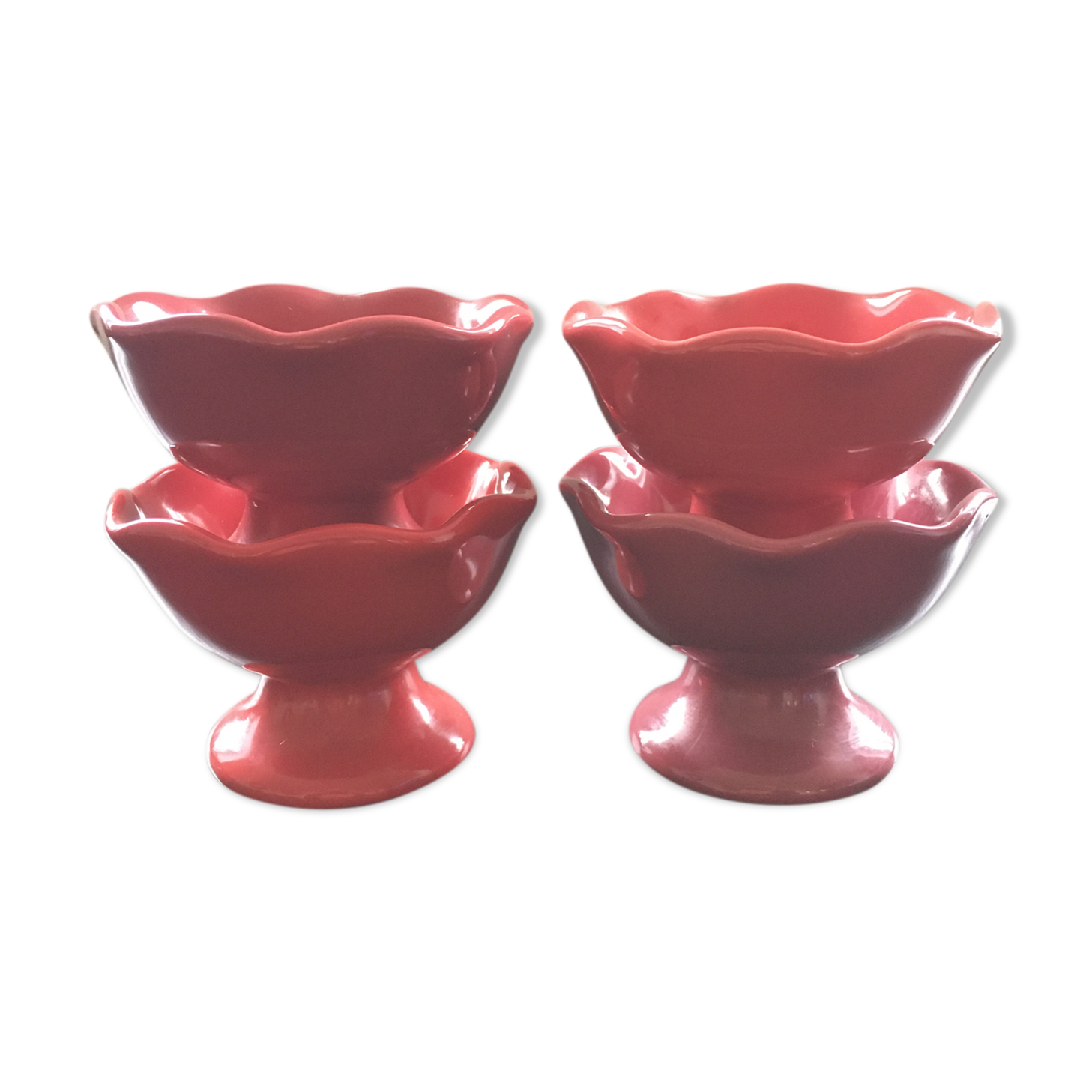 Set of 4 ice cream bowls