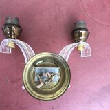 Pair of 50s early 50s wall lights
