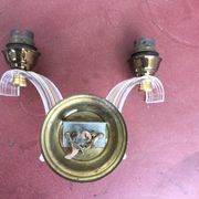 Pair of wall lights, 1950s
