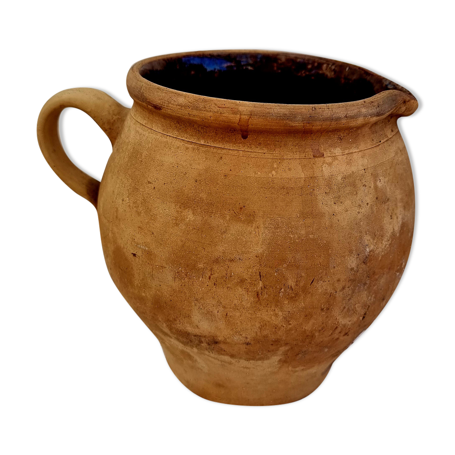 Old terracotta pot
