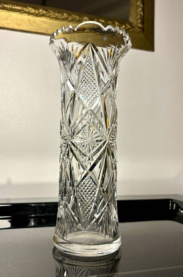 Baccarat Vase Lagny model rare
