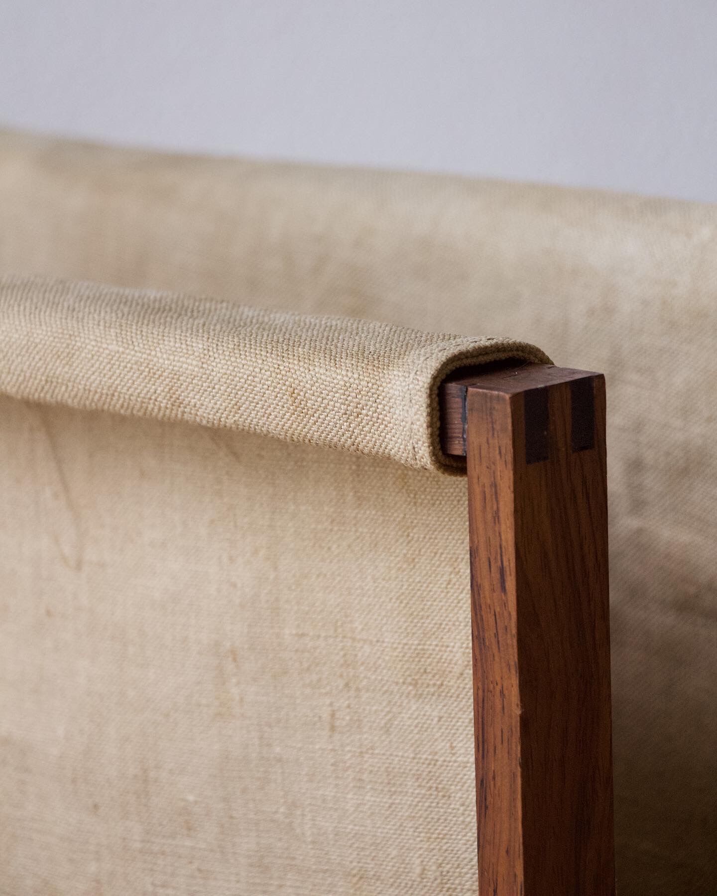 Scandinavian rosewood magazine holder 60s