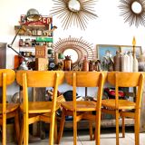 Set of 5 bistro chairs