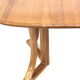 Danish design extendable teak dining table from the 1960s