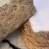 Pair of Berber Poufs