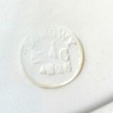 Longwy oval earthenware dish