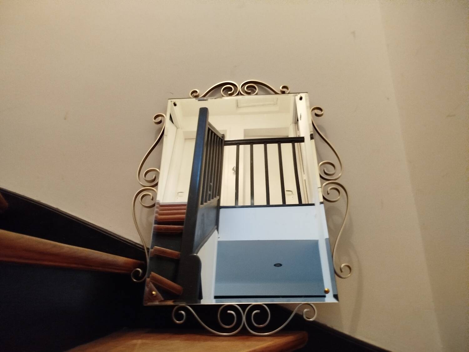 moustache mirror, 1950s