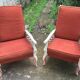 Paire de fauteuils anciens