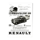 Vintage poster 30s Renault Automobiles