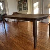 Large Provence farmhouse table in solid oak – 300 x 100 cm