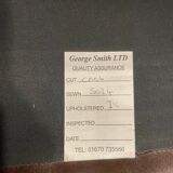 Fauteuil en cuir George Smith