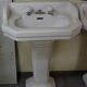 White sink