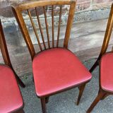 4 vintage baumann chairs