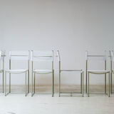 6 chairs "Spaghetti" by Giandomenico Belotti for Alias 1979