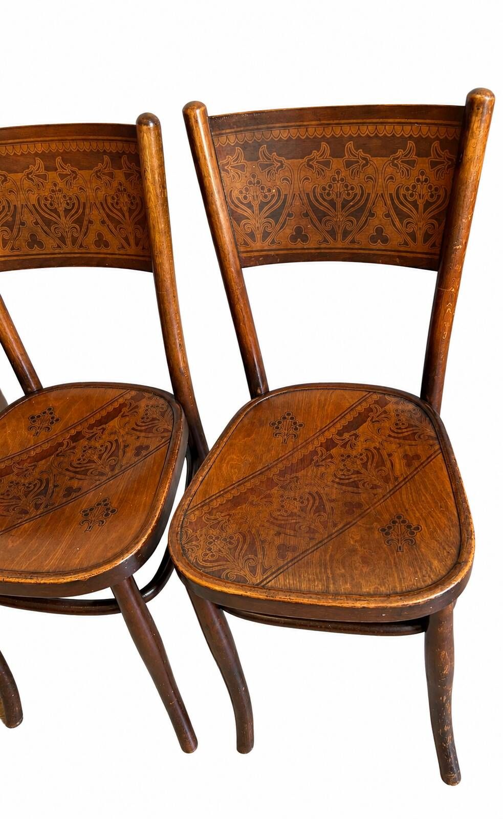 4 antique chairs by Jacob & Josef Kohn – Vienna – Art Nouveau period