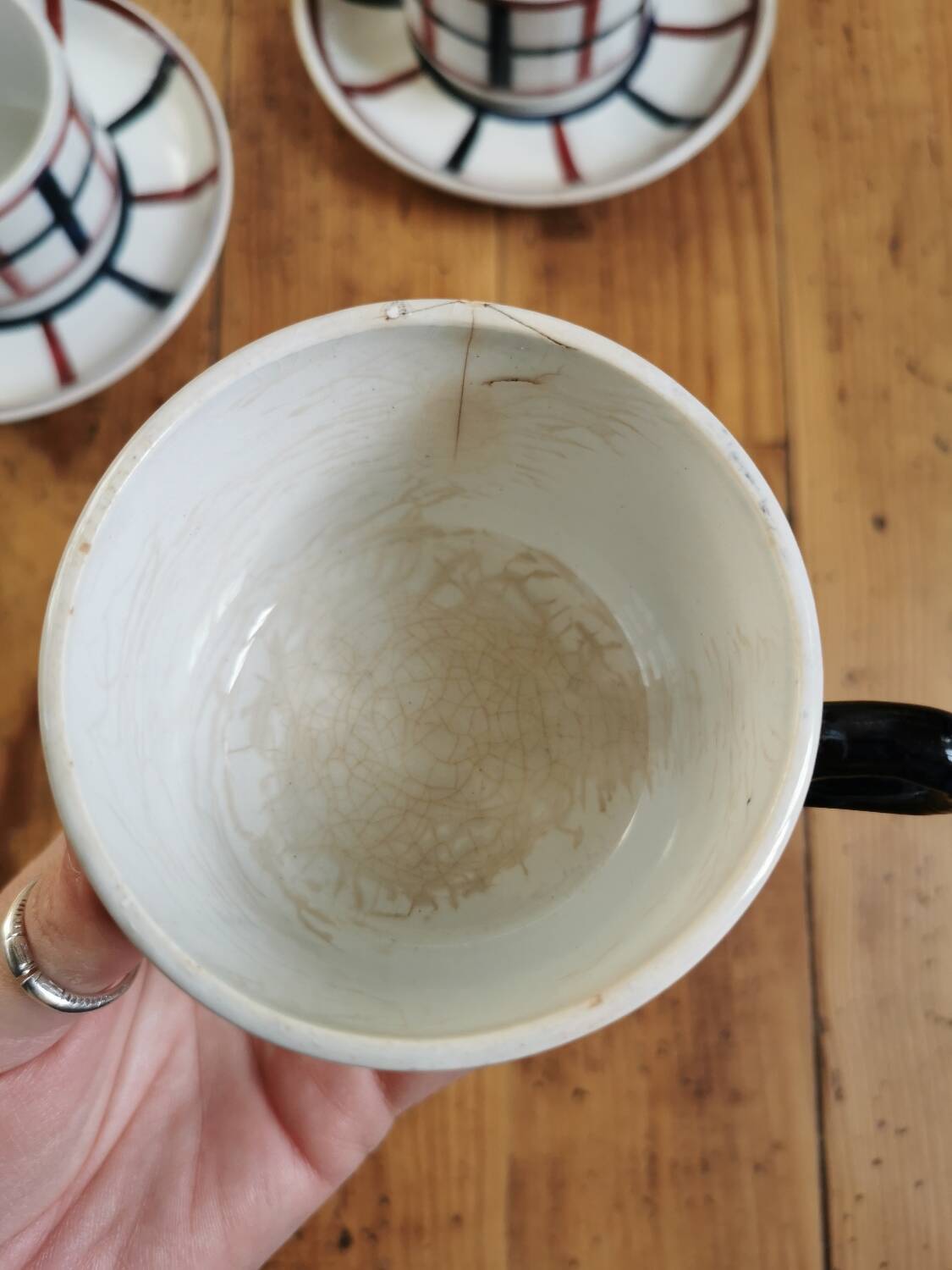 Old St Amand cups, Lou Basquez