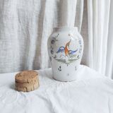 Moustiers earthenware pot and its cork