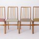 4 vintage dining chairs 1960s