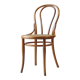 Chaise Thonet N°18, teinte merisier clair, vers 1890, cannée