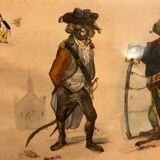 Work in the style of Jean Jacques de Grandville