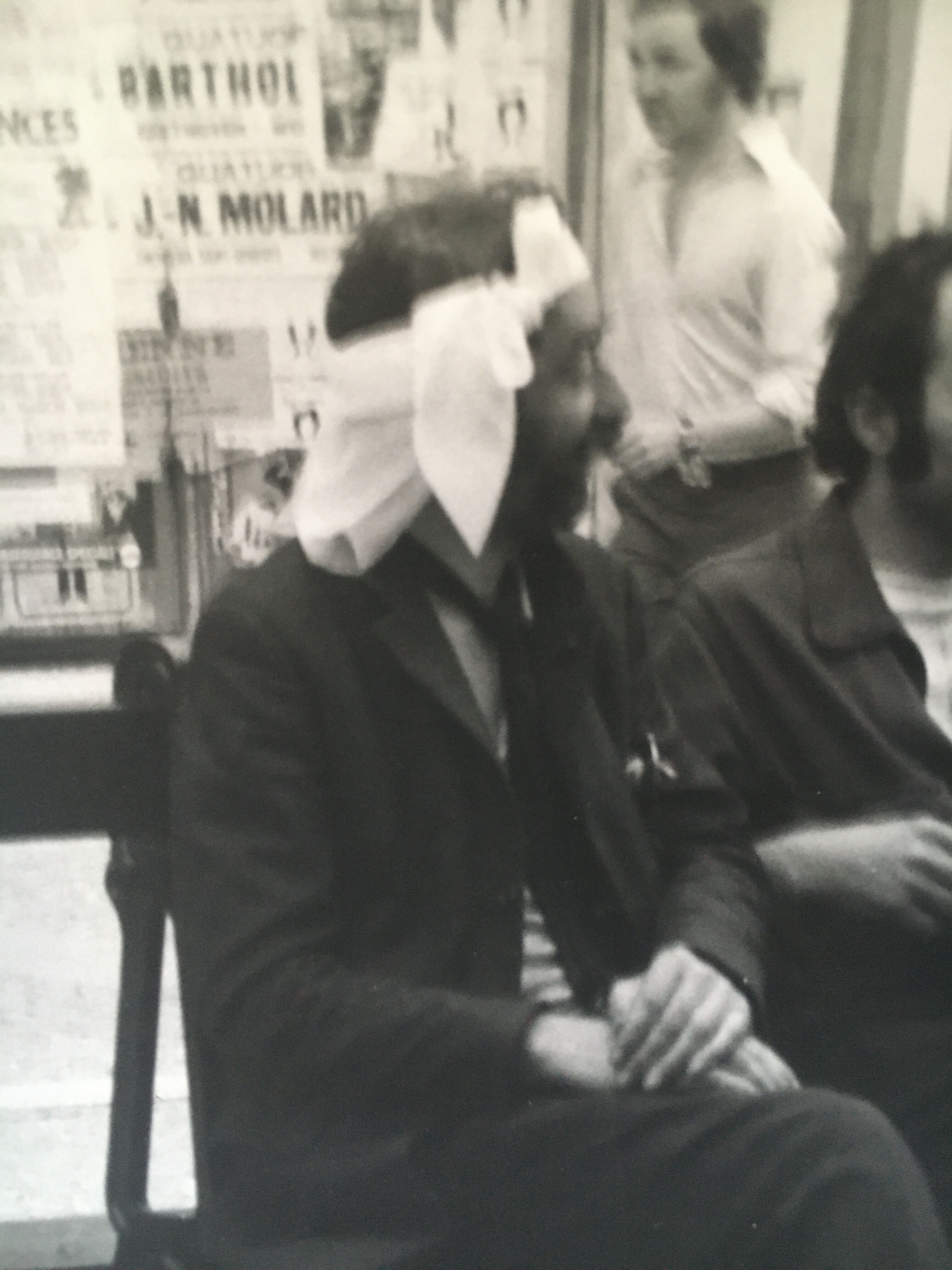 Photo années 80 Hommes rue