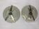 Old pair plates Breton HR Quimper early nineteenth