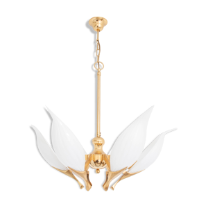 Lustre de Franco Luce en verre